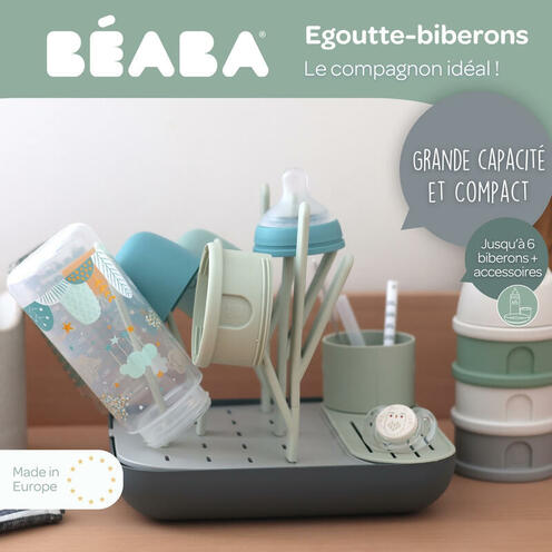 Egoutte Biberons Forêt Misty/Mineral - BEABA