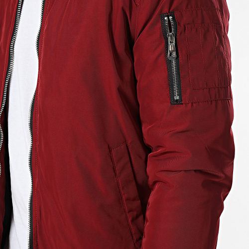 Veste Bomber Bordeaux