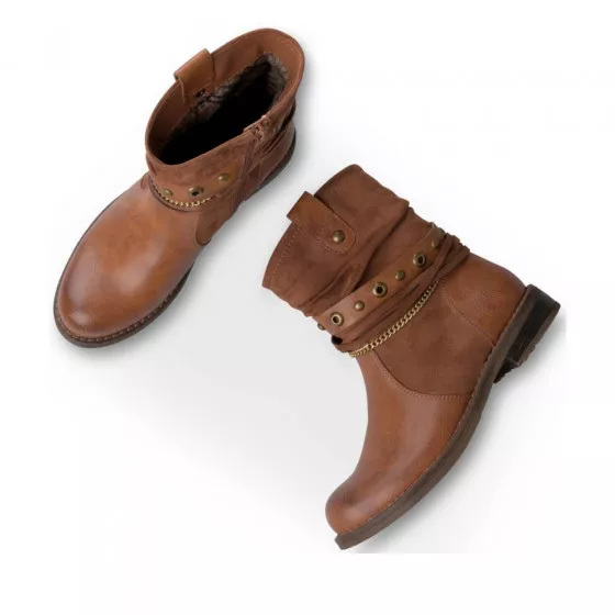 Bottines COGNAC MERRY SCOTT