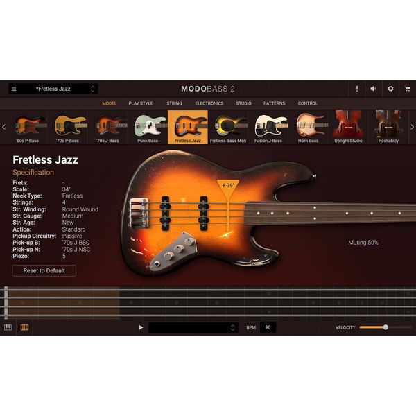 IK Multimedia Modo Bass 2