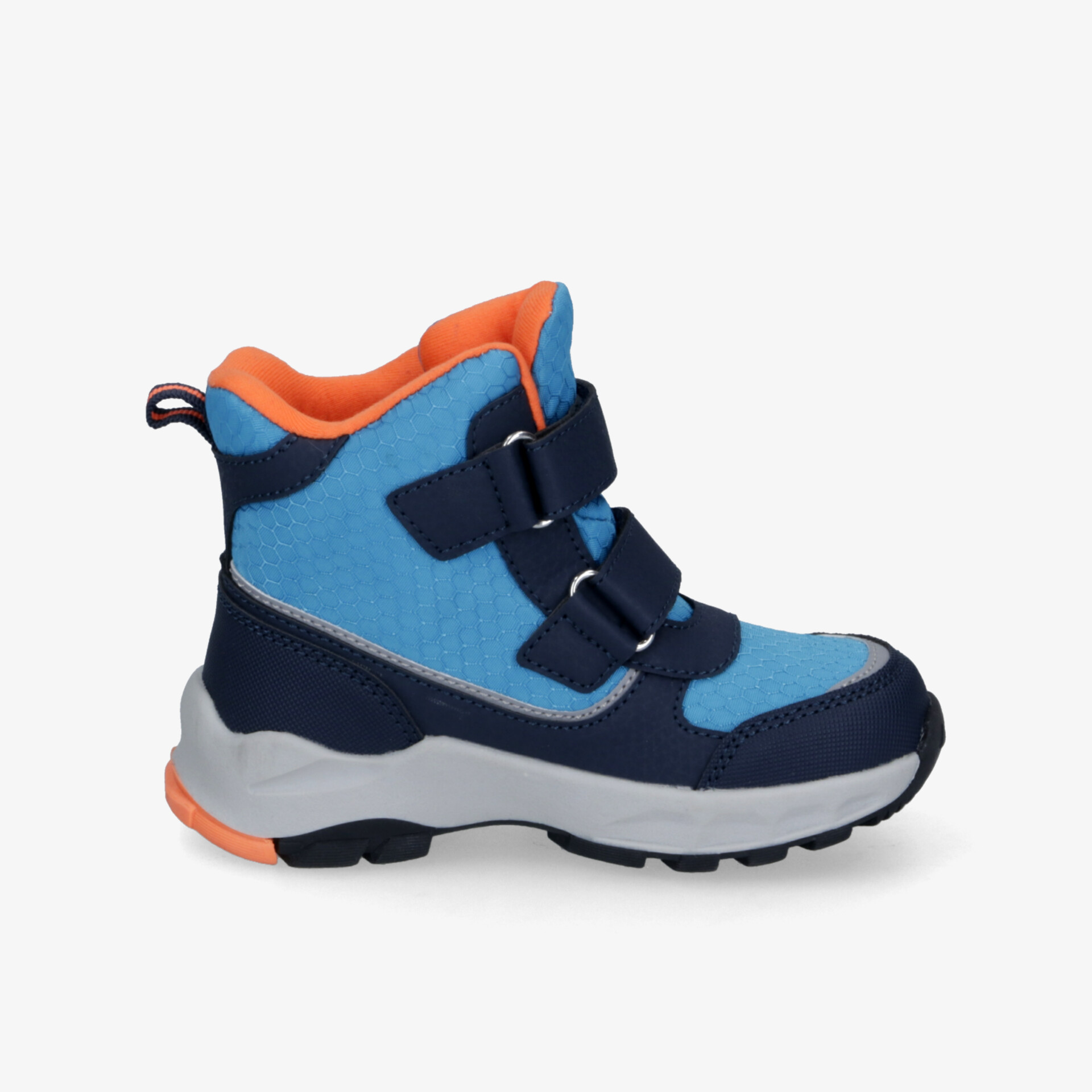 DooDogs Kinder Klettstiefel blau