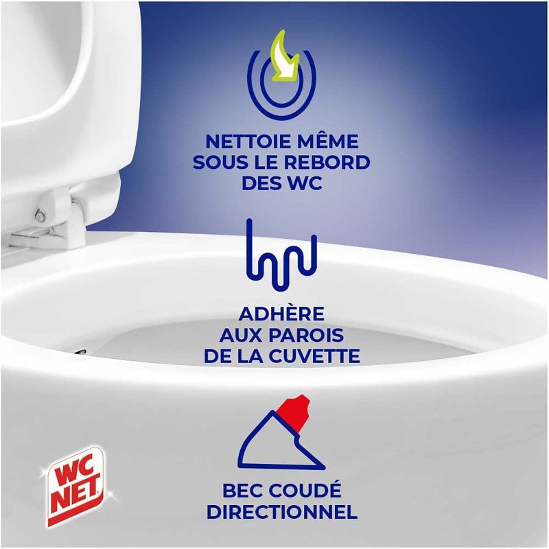 Gel Wc Net Energy détartrant - Flacon de 750 ml
