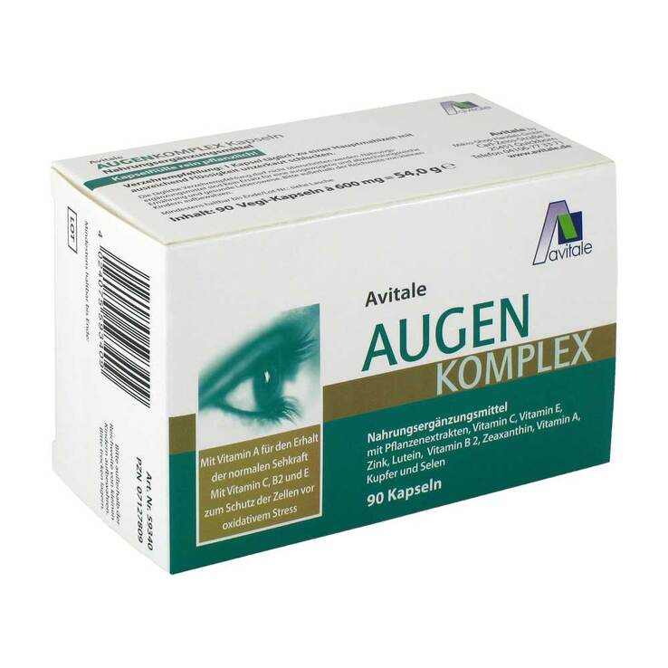 Augen Komplex Kapseln, 90 St