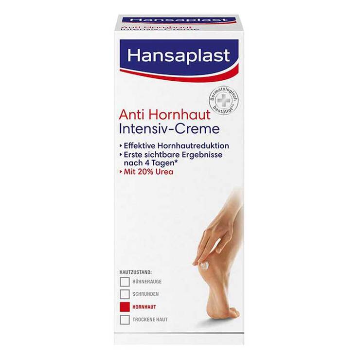 Hansaplast Foot Expert Anti-Hornhaut Intensiv-Creme, 75 ml