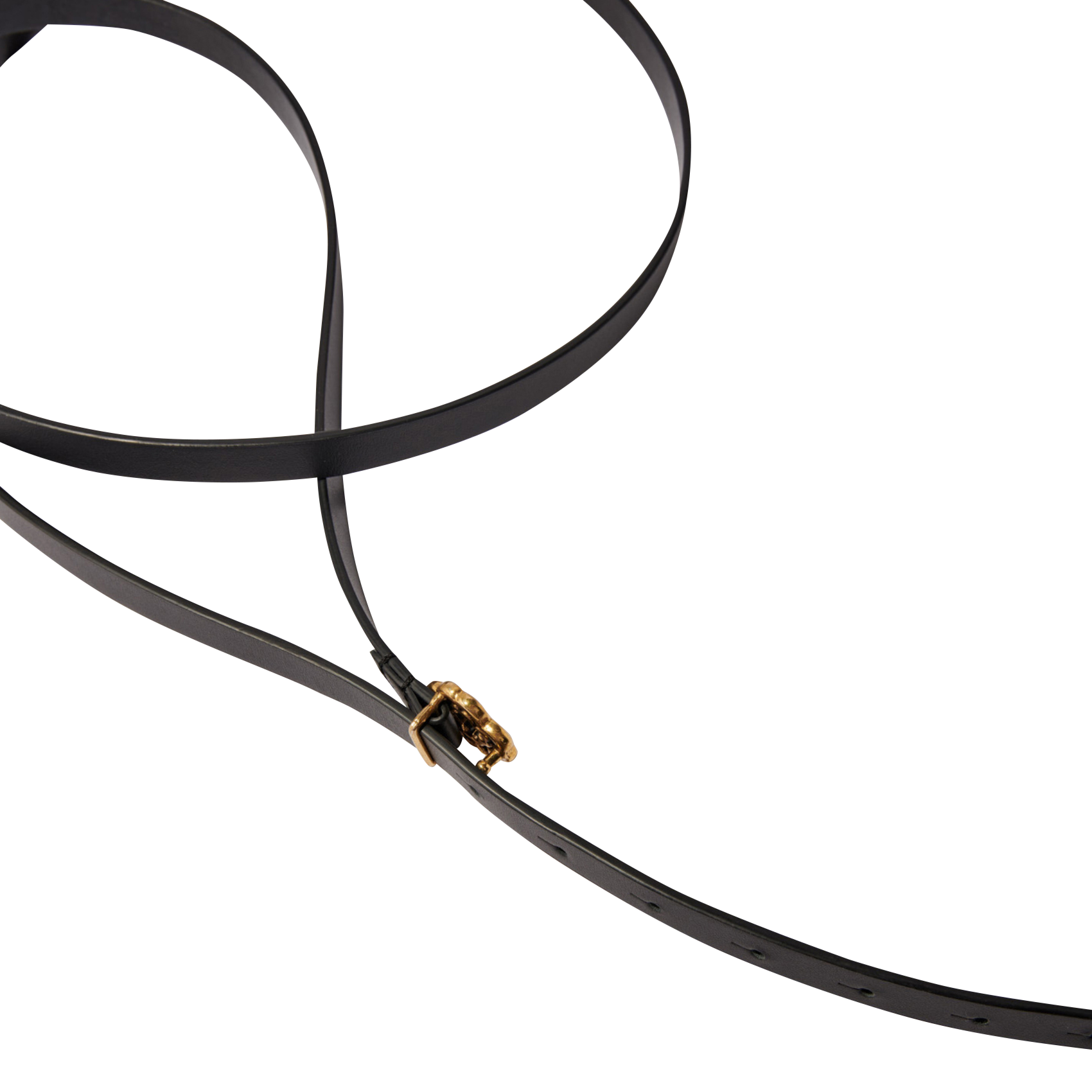 Ceinture en cuir | Noir