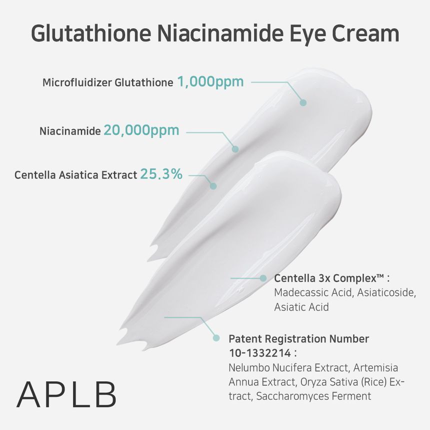 APLB - Glutathion Niacinamide Oogcrème