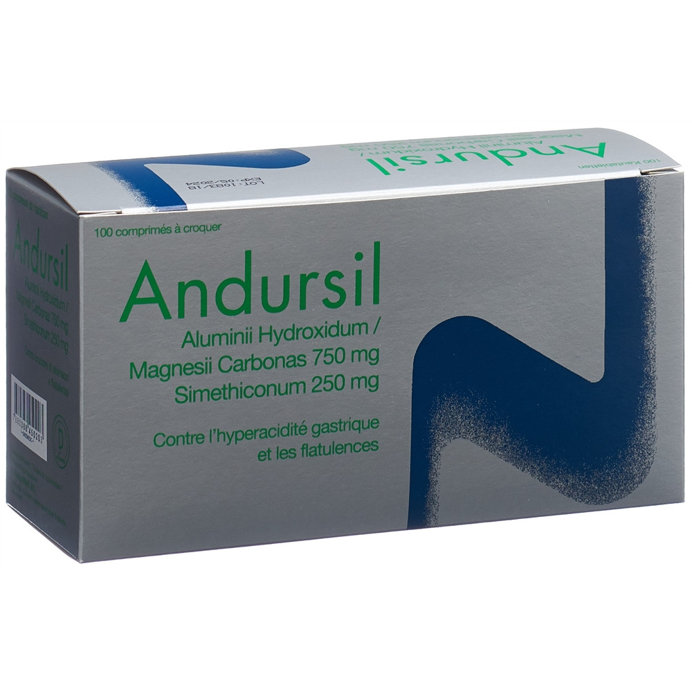 ANDURSIL Kautabl Blist 100 Stk