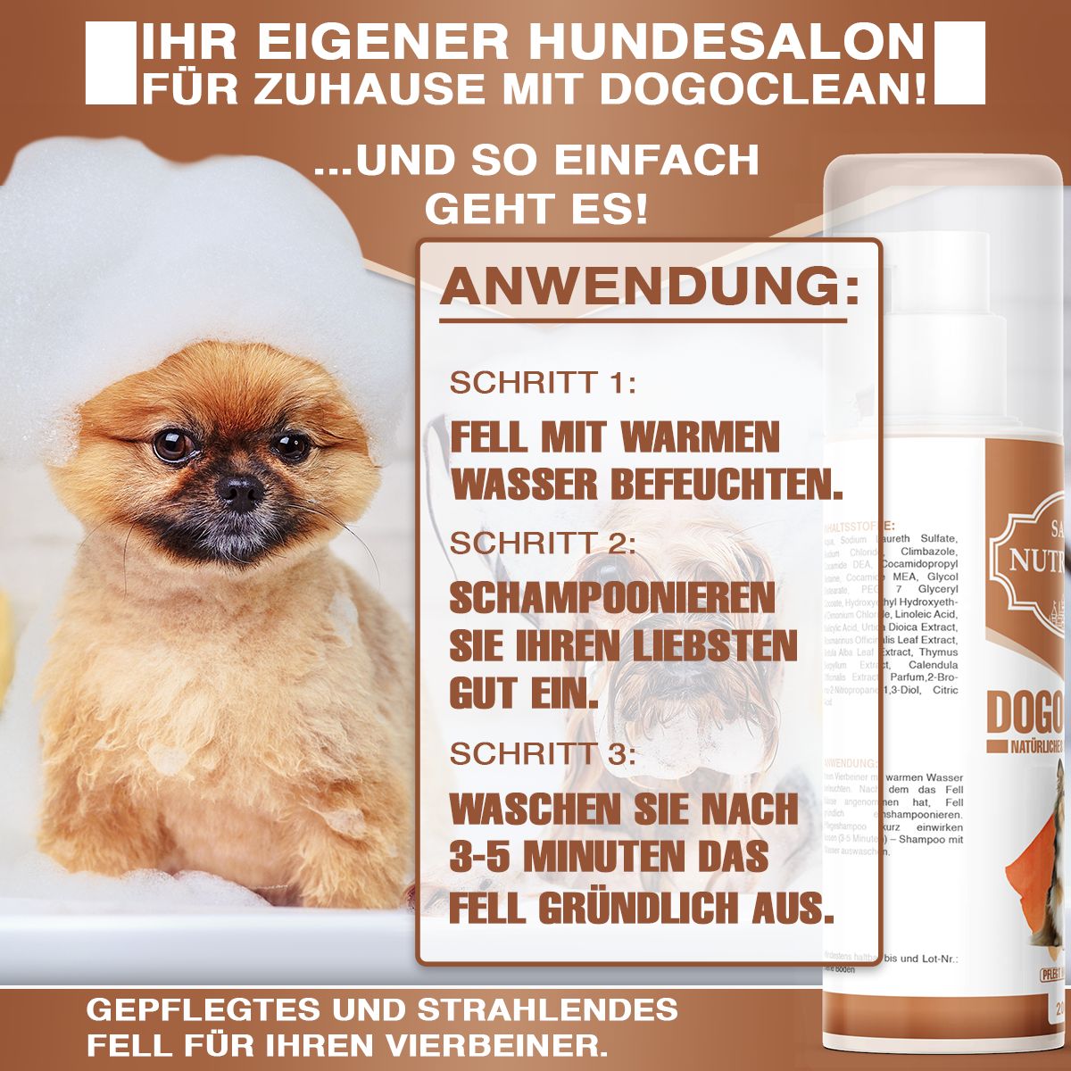 Saint Nutrition® | Dogoclean | Hundeshampoo