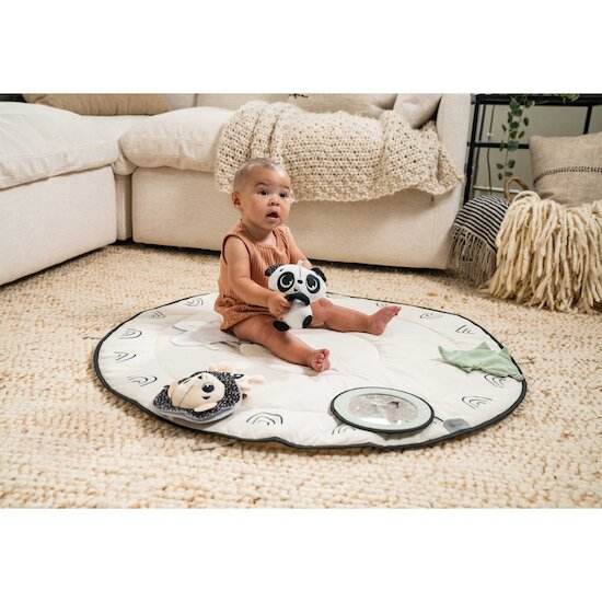 Tapis d'éveil Gymini Luxe   Black & White        de               Tiny Love