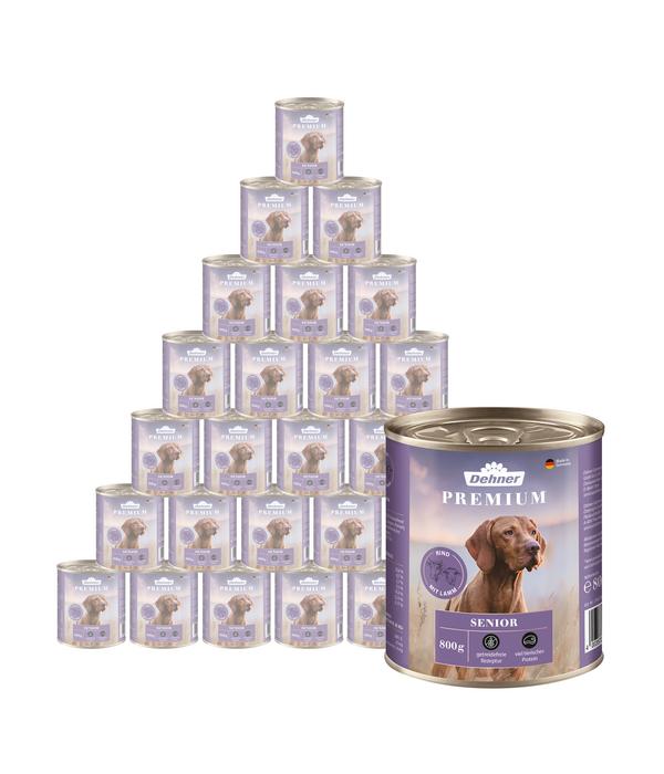 Dehner Premium Nassfutter für Hunde Senior,