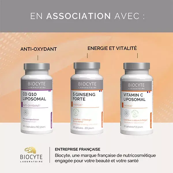 Biocyte PQQ FORTE Boost para Fadiga Física e Mental - 10 cápsulas