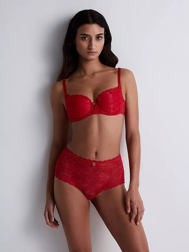 AUBADE BH mit Halbschale ROSESSENCE gala rot