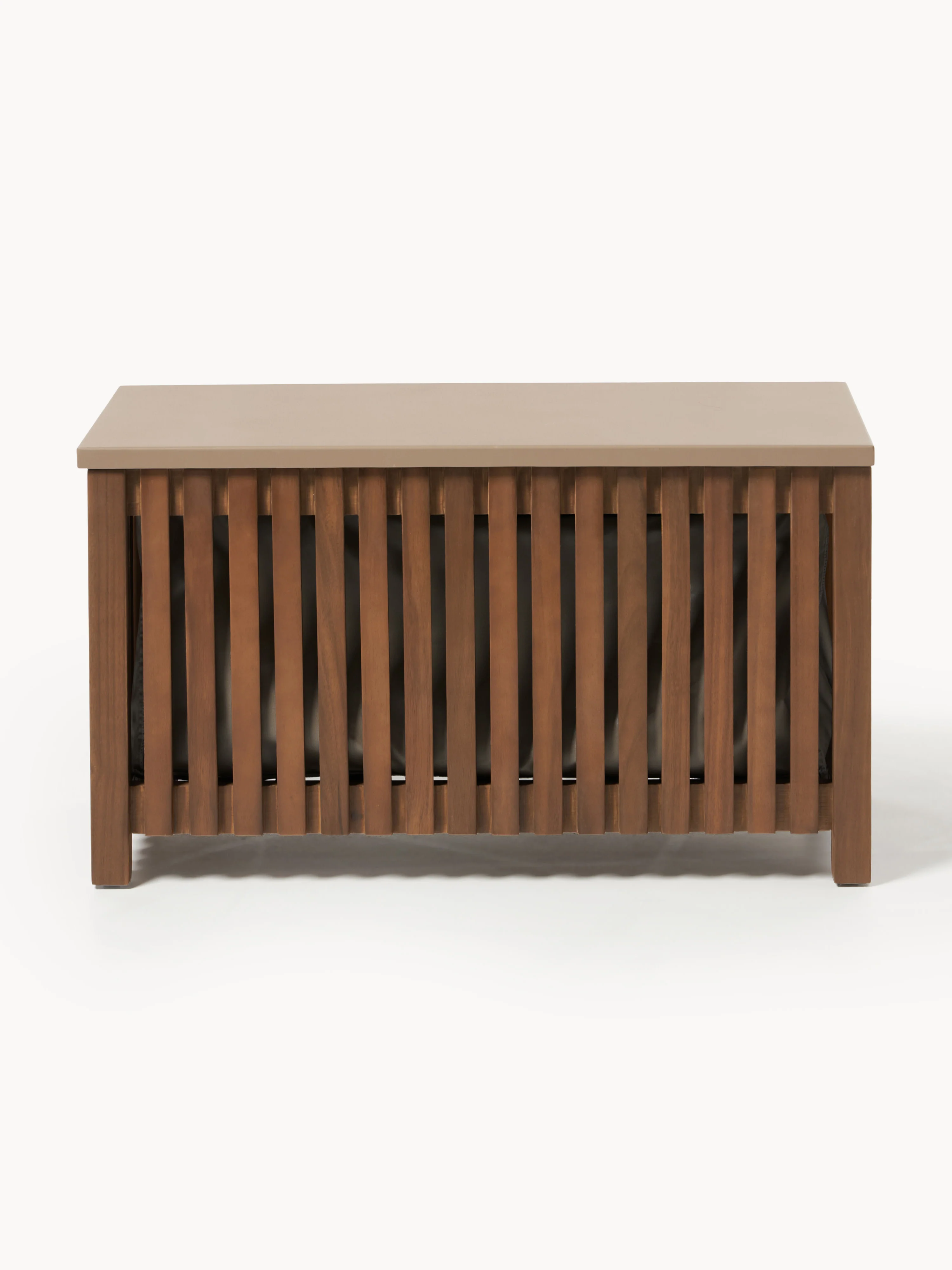 Tuinopbergdoos Arkin van acaciahout met voering, B 80 cm