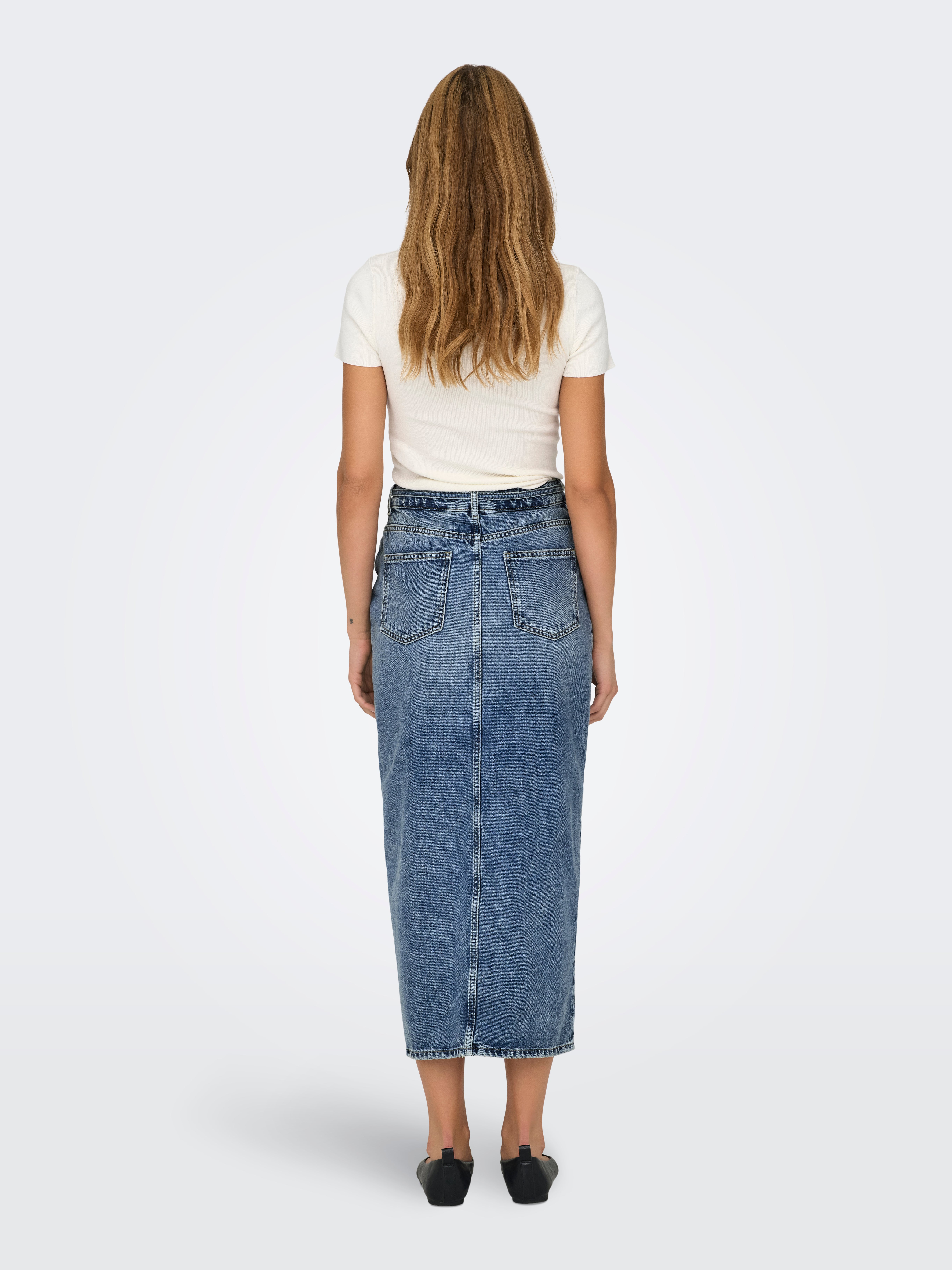 ONLGIANNA Jeansrock Medium Blue Denim