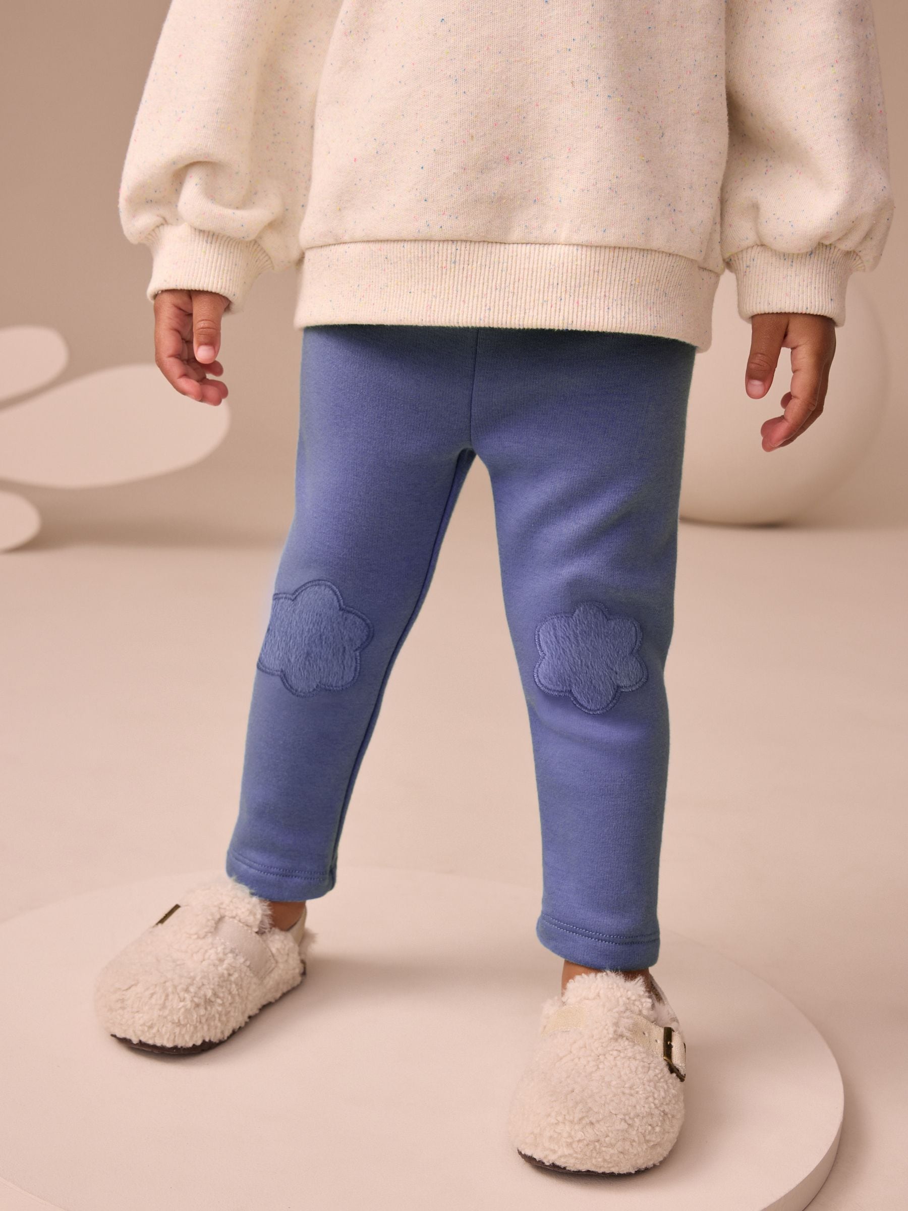 Blauw - Behaaglijke legging (3mnd-7jr)