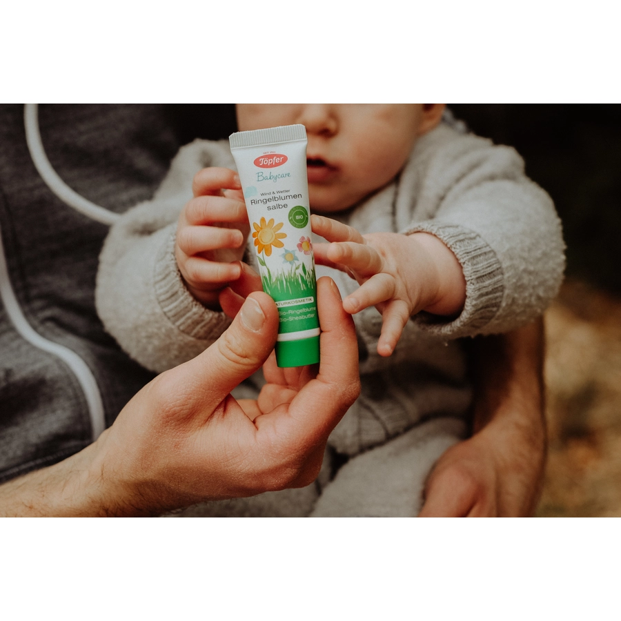 Töpfer Wind & Wetter Ringelblumensalbe Babycare 75 ml