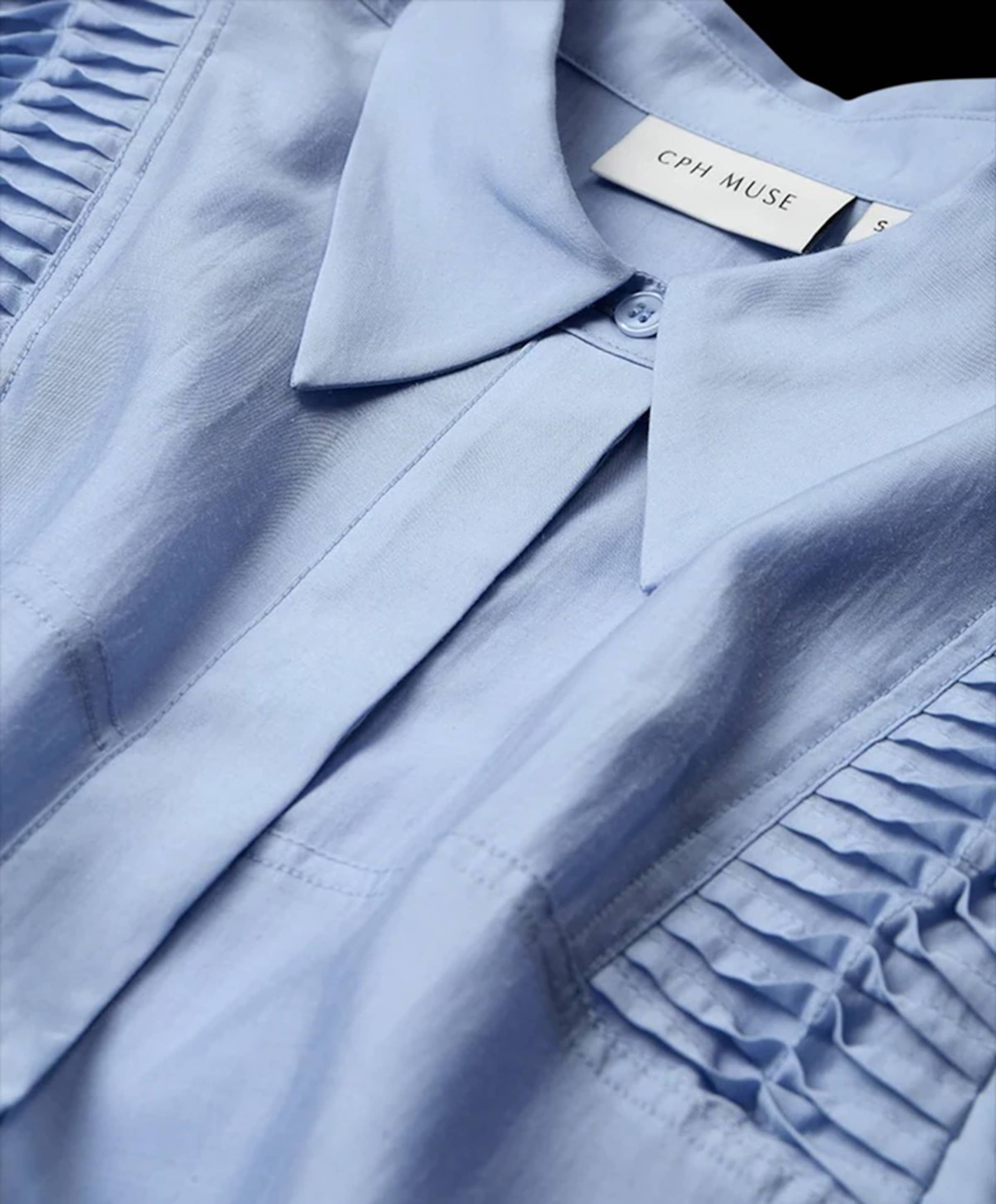 Cph Muse Dames blouse blauw