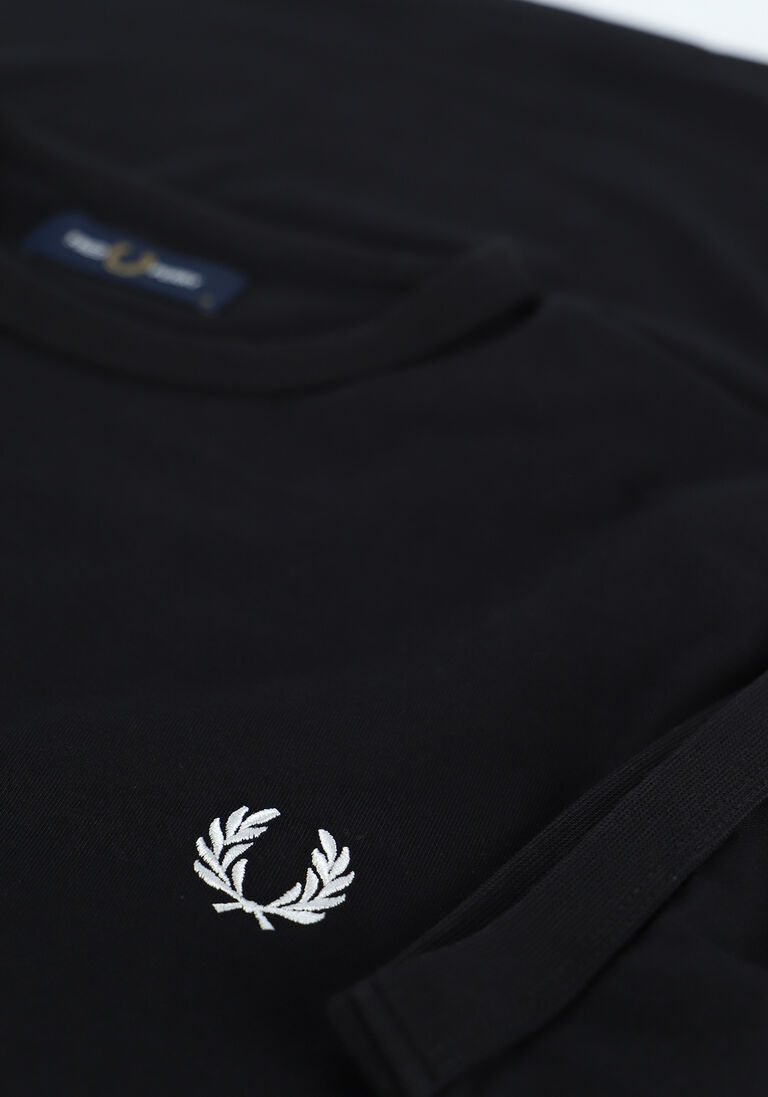 FRED PERRY zwarte fred perry t-shirt ringer t-shirt