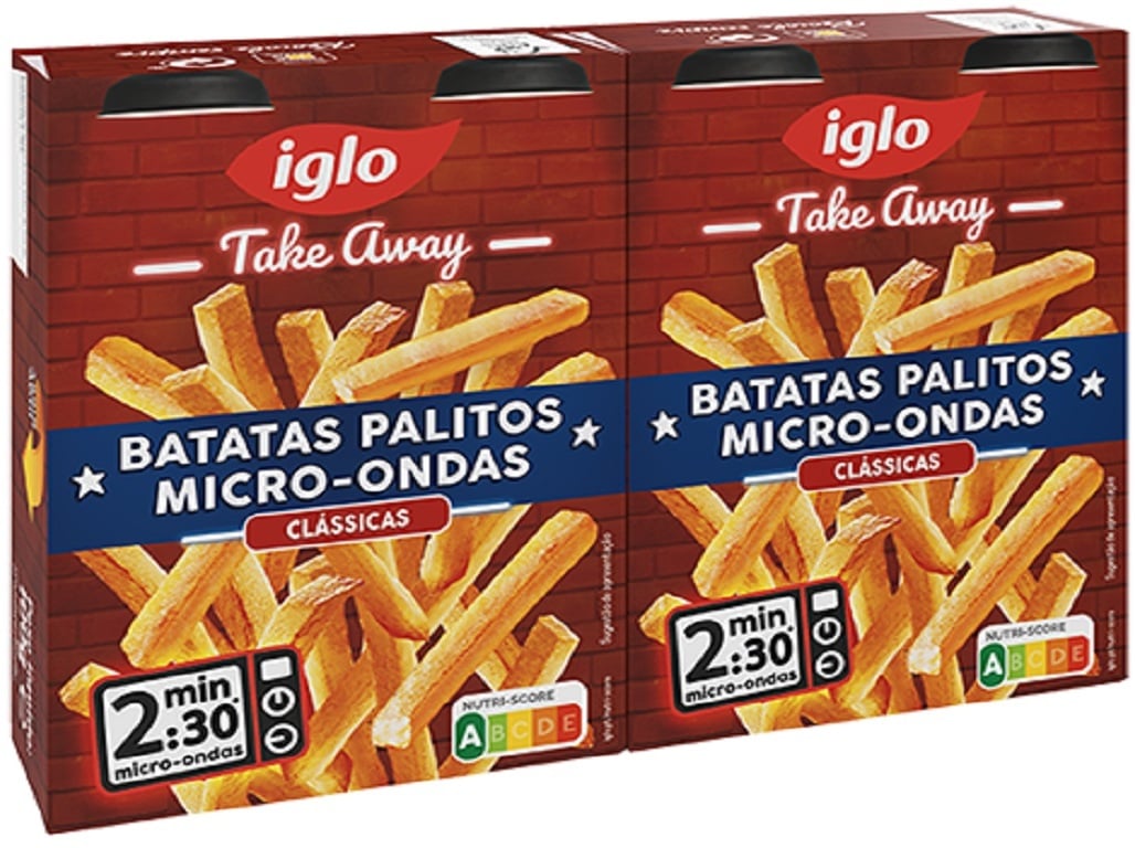 BATATAS IGLO PALITOS P/MICRO-ONDAS 200G