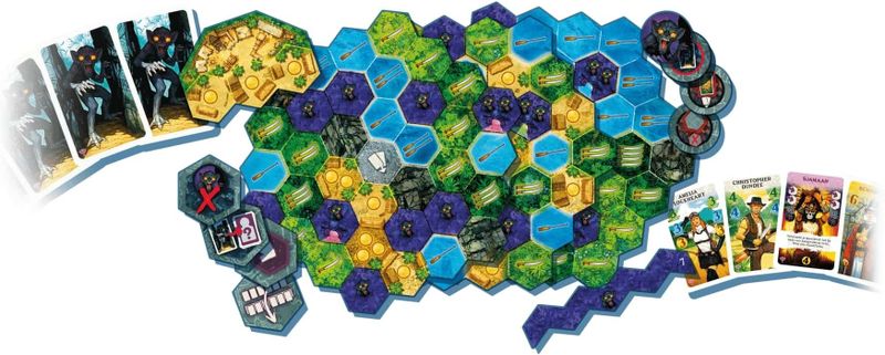 999 Games - De Zoektocht naar El Dorado - Helden & Demonen Uitbreiding 1 - Bordspel