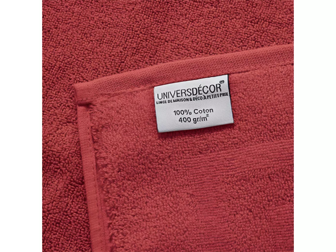 Serviette de toilette éponge 