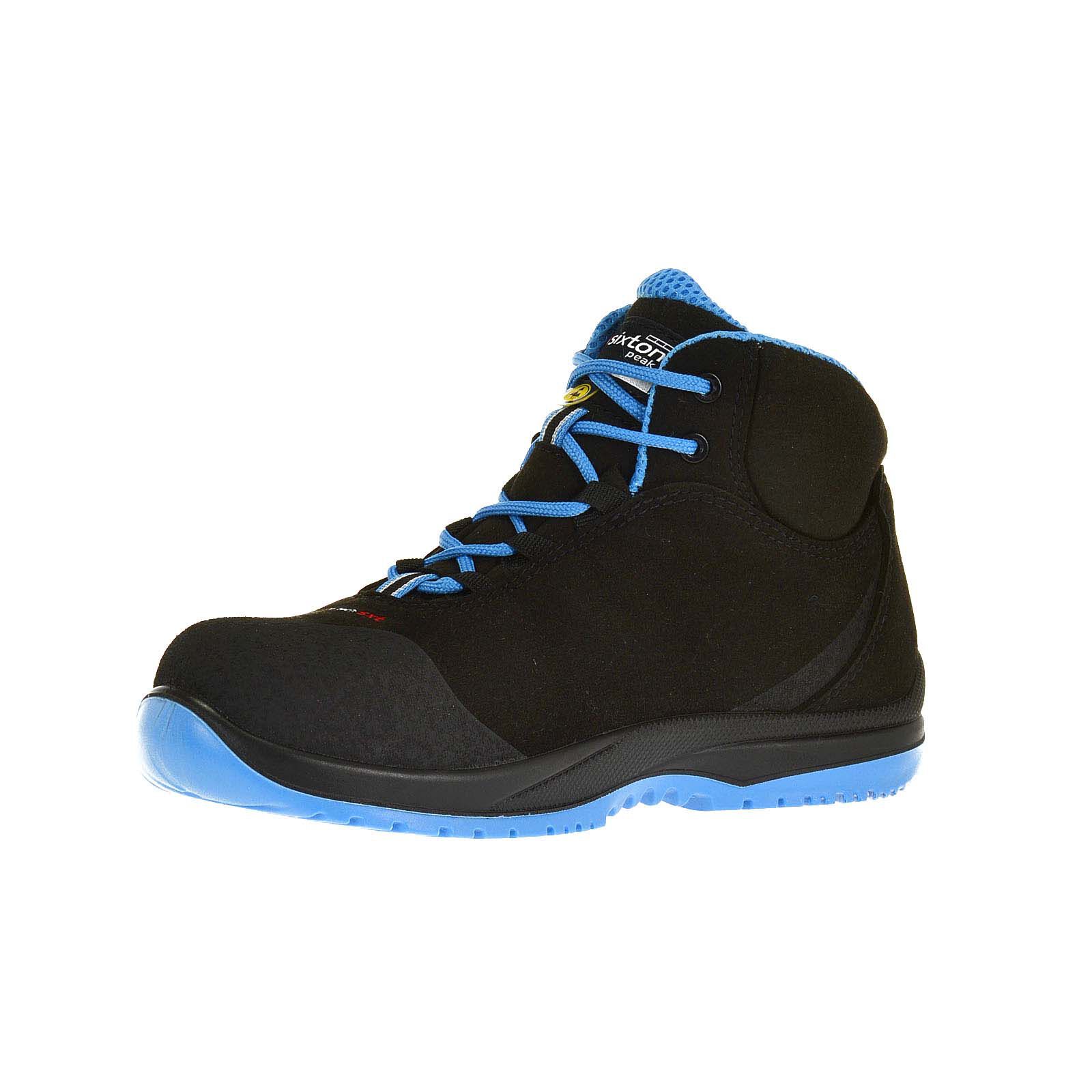 Sixton Peak Cuban - Werkschoenen - Zwart / Blauw - 35