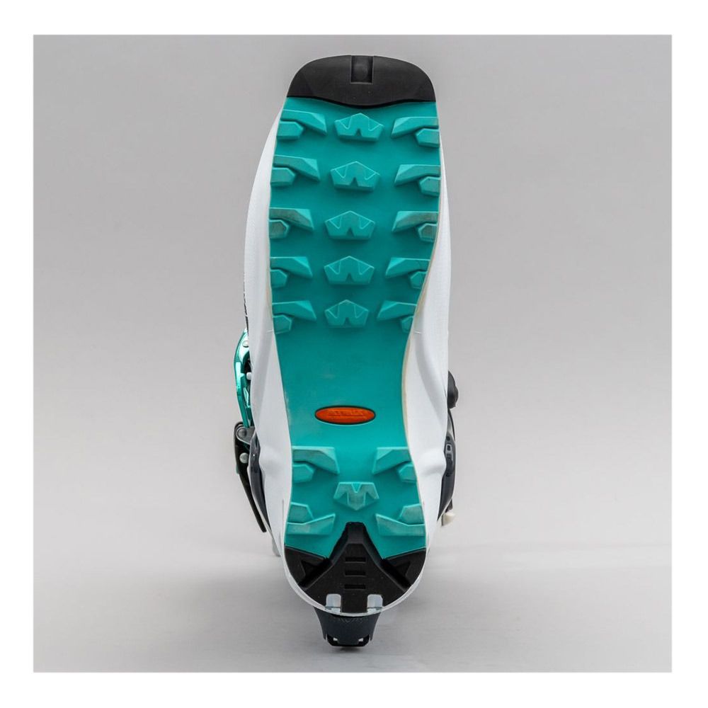 Movement EXPLORER BOOTS - Chaussures ski freerando Femme white/grey/turquoise ultralon