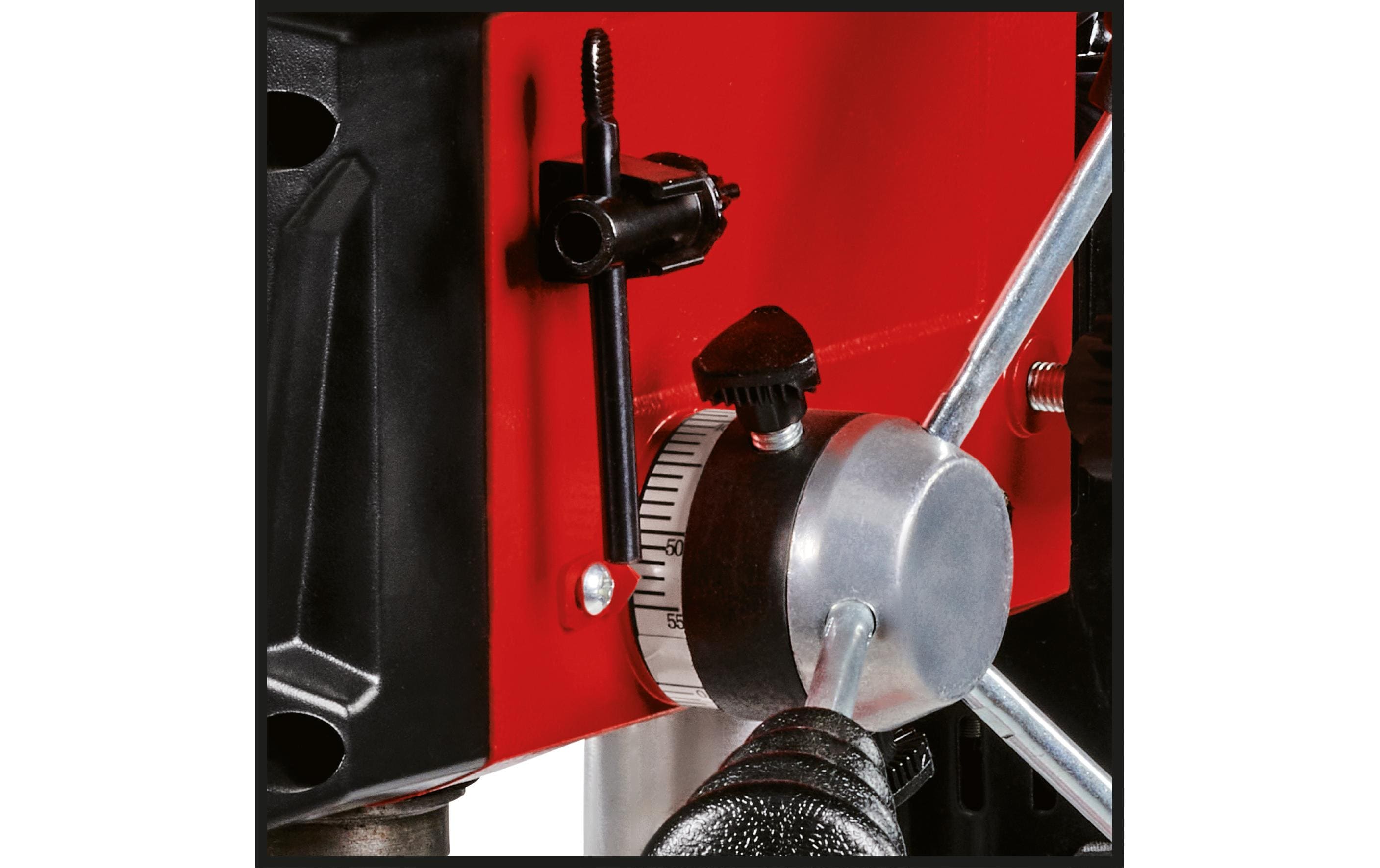 Säulenbohrmaschine TC-BD 450<br>Ständerbohrmaschine mit neig- und drehbarem Bohrtisch