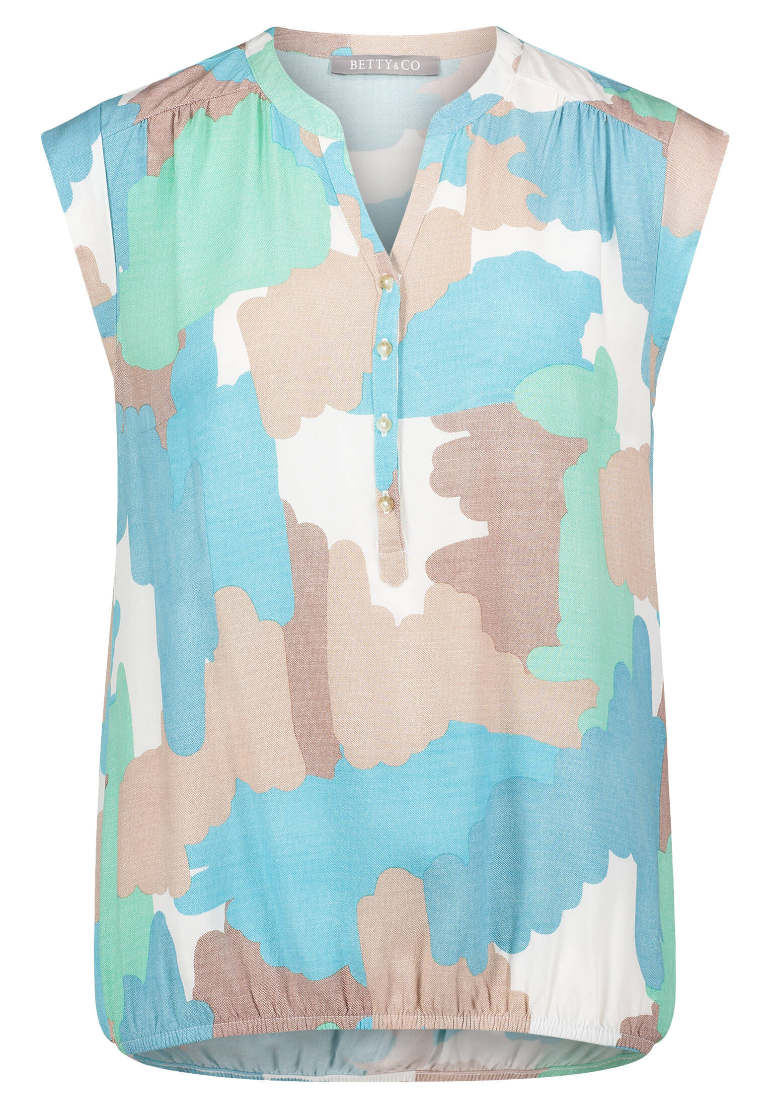 Betty & Co| Damen Blusentop mit Print