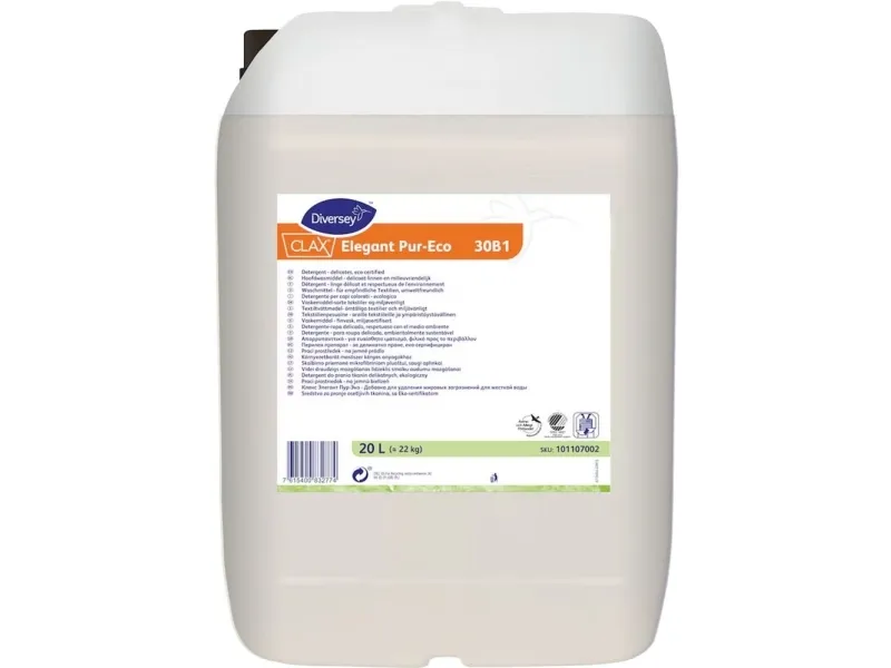 Tøjvask, Diversey CLAX Elegant Pur-Eco 30B1, 20 l, flydende, kulørt