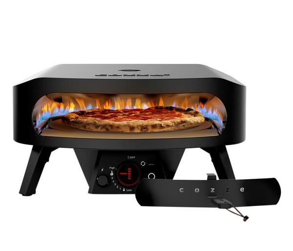 Cozze Gas-Pizzaofen Rotate Black Edition,