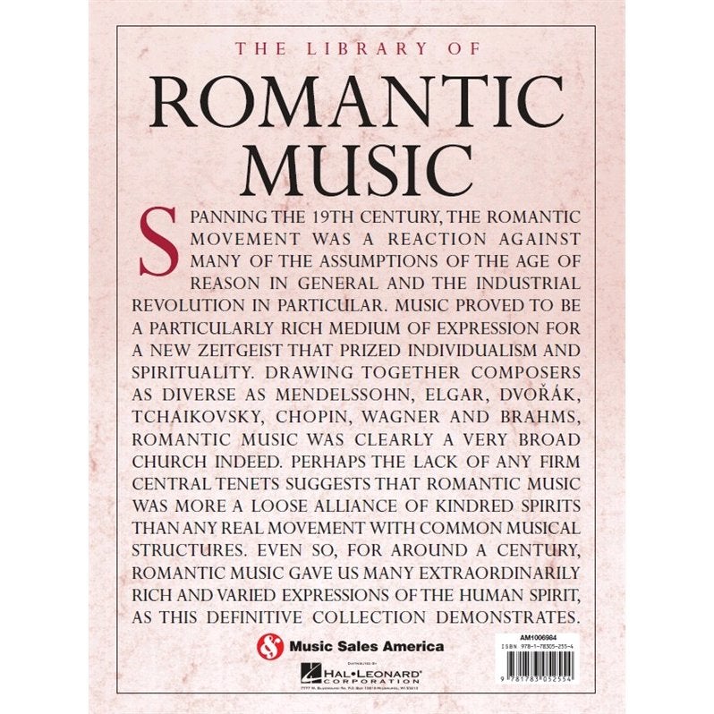 MusicSales - The Library of Romantic Music