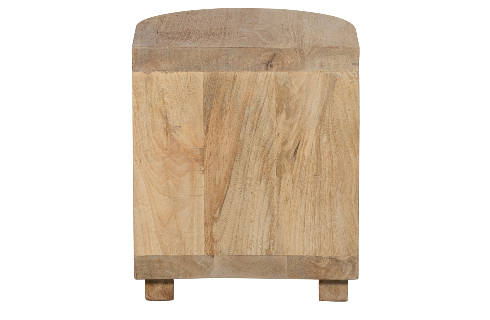 WOOOD bijzettafel halfrond Darren Darren halfronde bijzettafel - Naturel