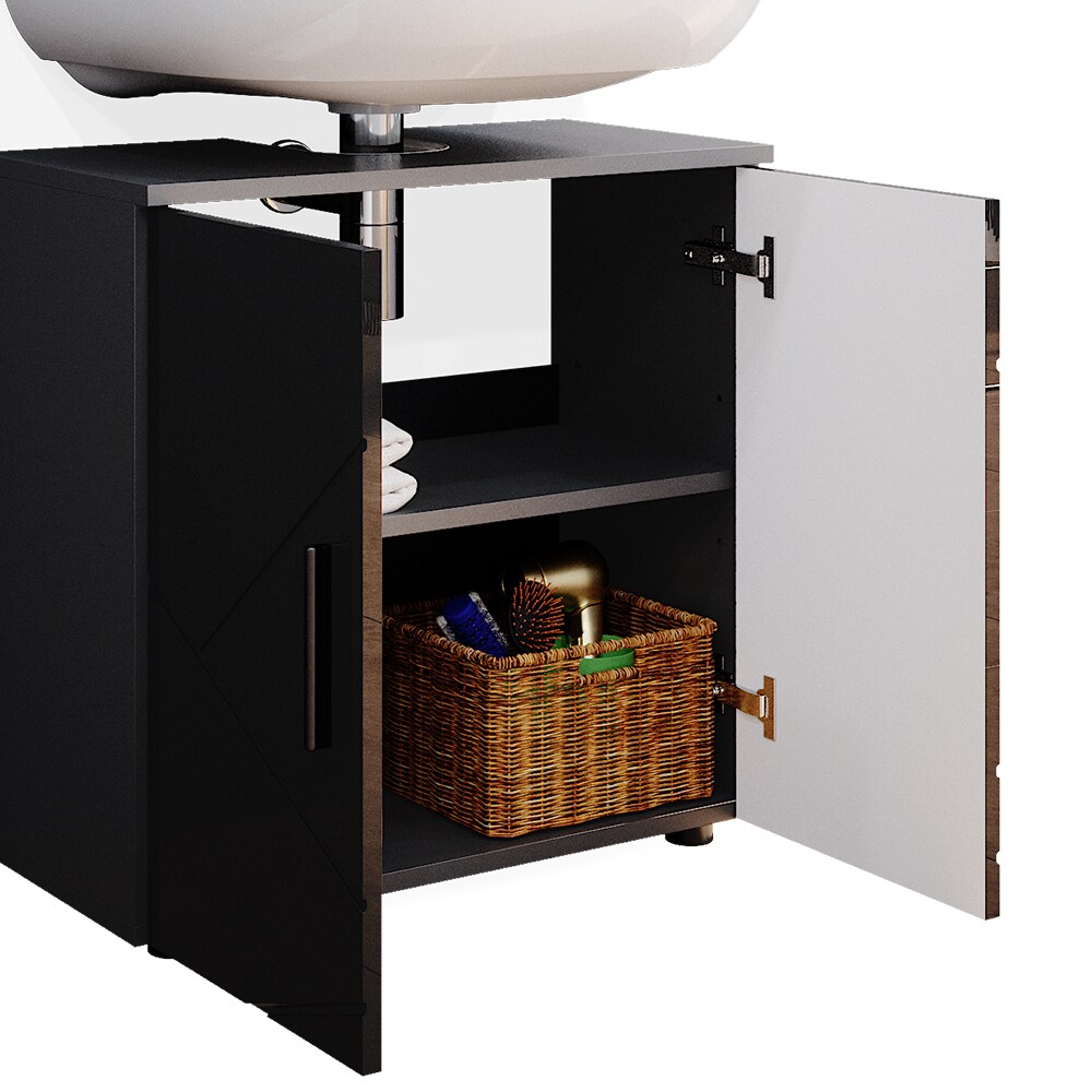 Vicco Waschbeckenunterschrank Badschrank Unterschrank Irma Badezimmerschrank