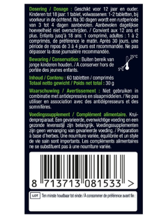 Lucovitaal Rhodiola Rosea Tabletten 60TB
