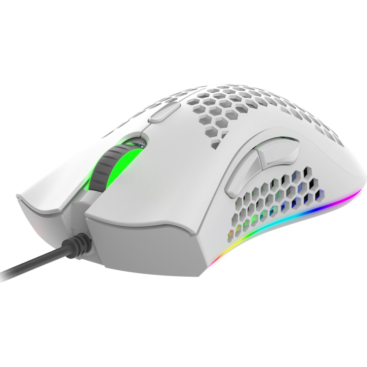 NOS M-650 gaming-mus (hvit)