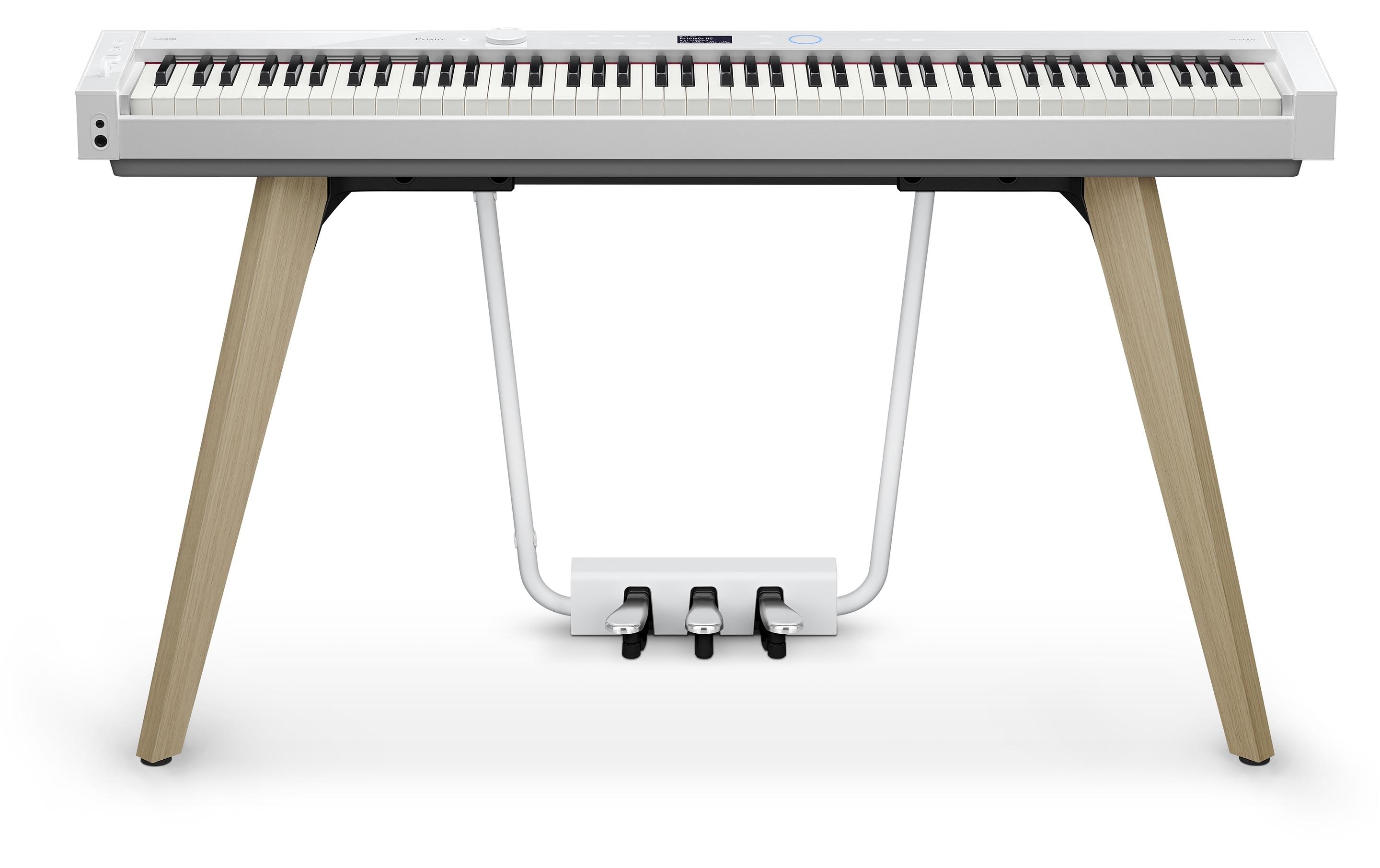 E-Piano Privia PX-S7000 – Weiss<br>Digitalpiano mit dem authentischen Anschlag eines Flügels, innovativer Klangtechnologie und beeindruckender Ästhetik