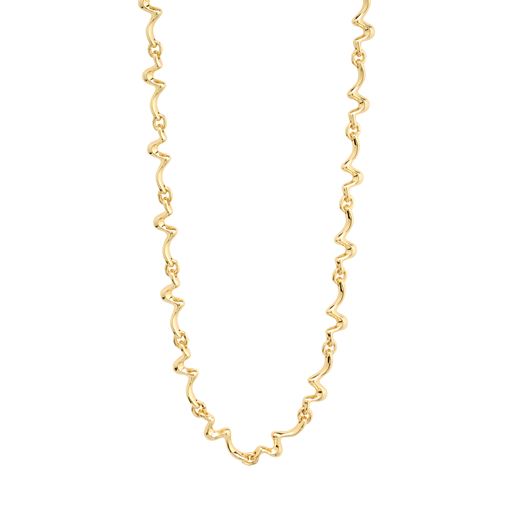 Pilgrim Penelope Recycled Halskæde, Gold Plated, 38 cm
