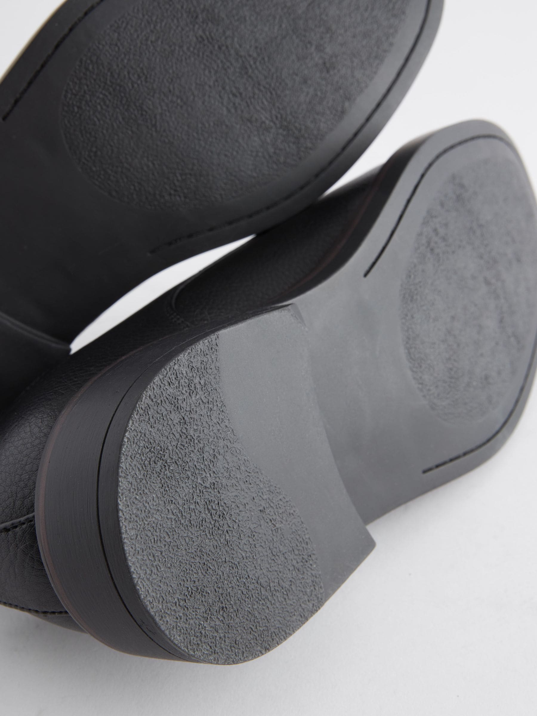 Zwart - Derby-schoenen met dikke zool