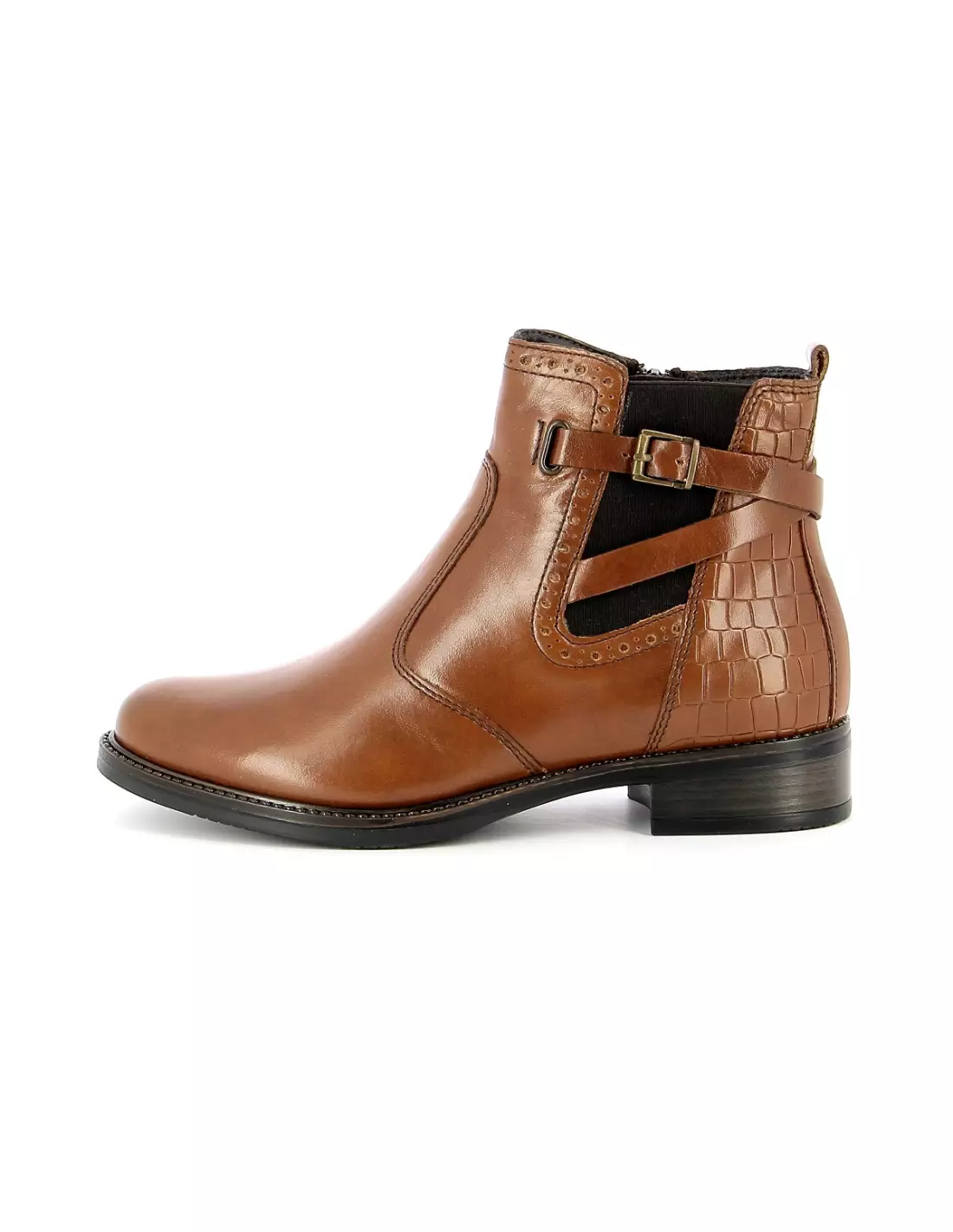 SHOELAB 4377 - Chelsea Cognac