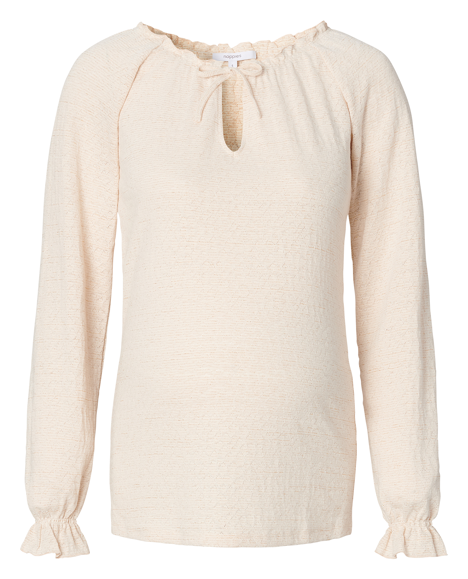 PERU - Blouse de grossesse à motifs | Beige