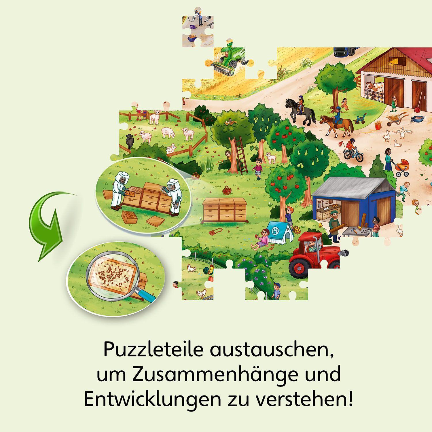 Puzzle WISSENSPUZZLE WAS IST WAS JUNIOR ENTDECKE DEN BAUERNHOF