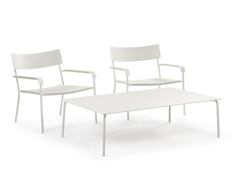 Serax August by Vincent van Duysen salontafel 80x120 zwart