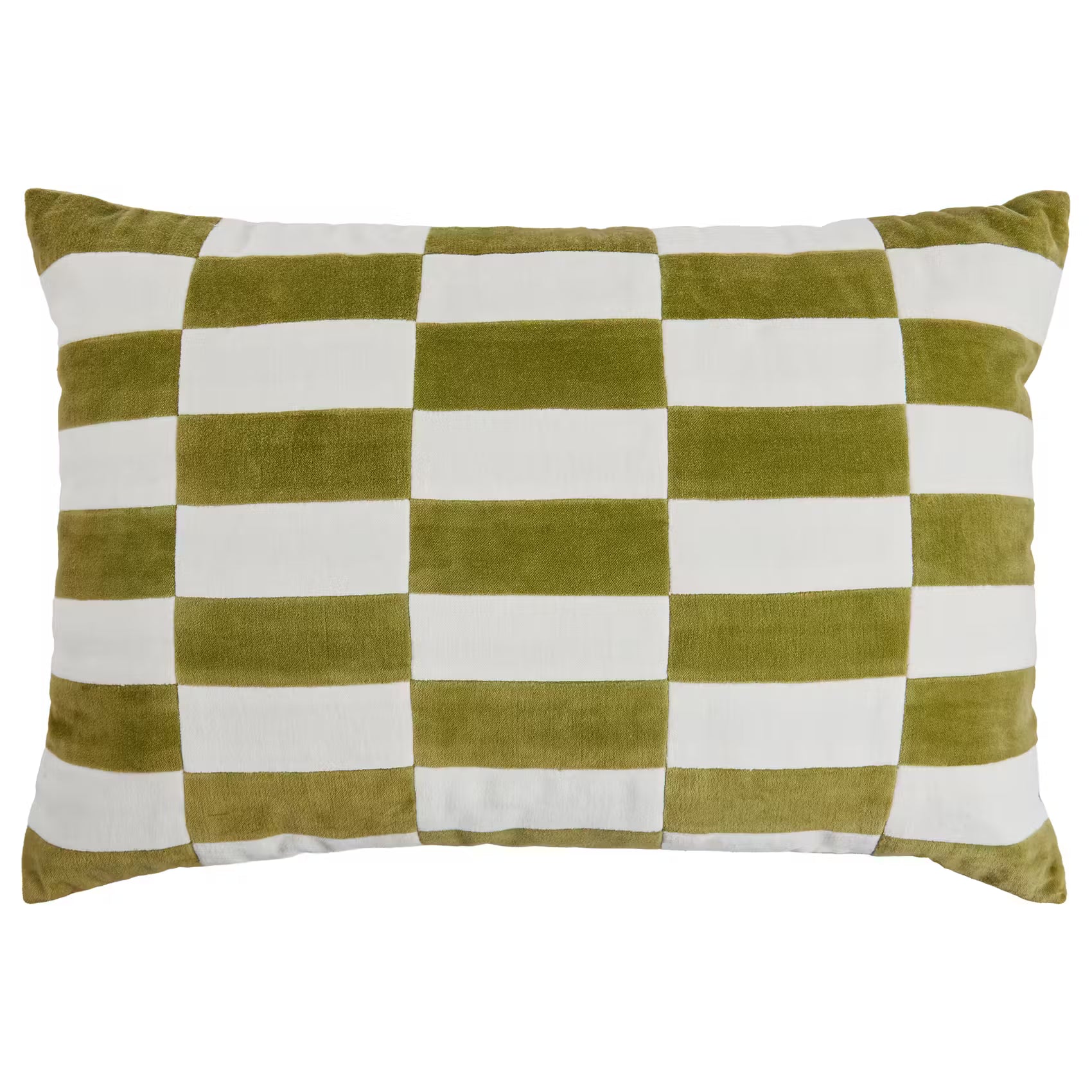 CHECKER VELVET Kissen