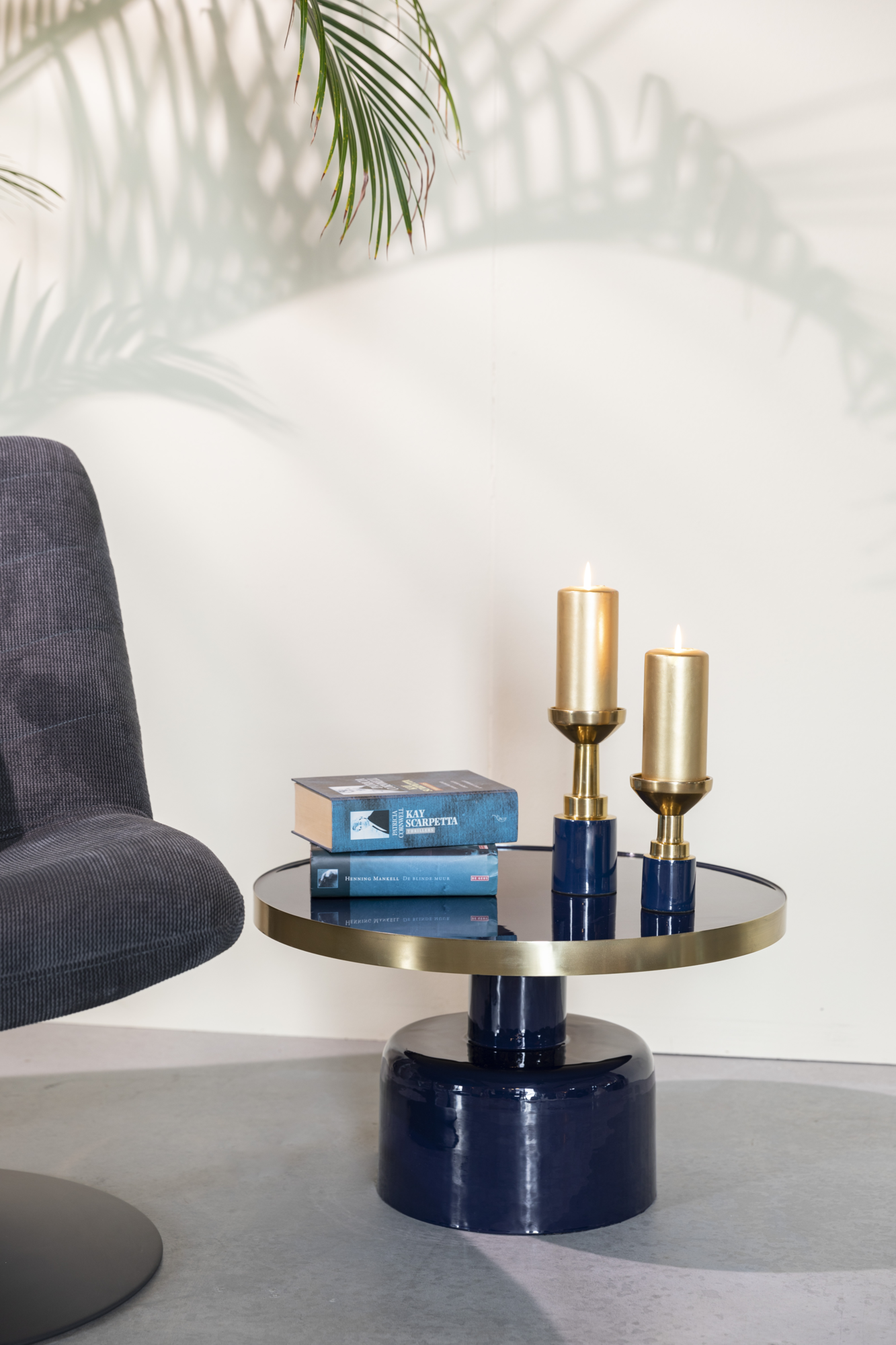 Salontafel Glam blauw