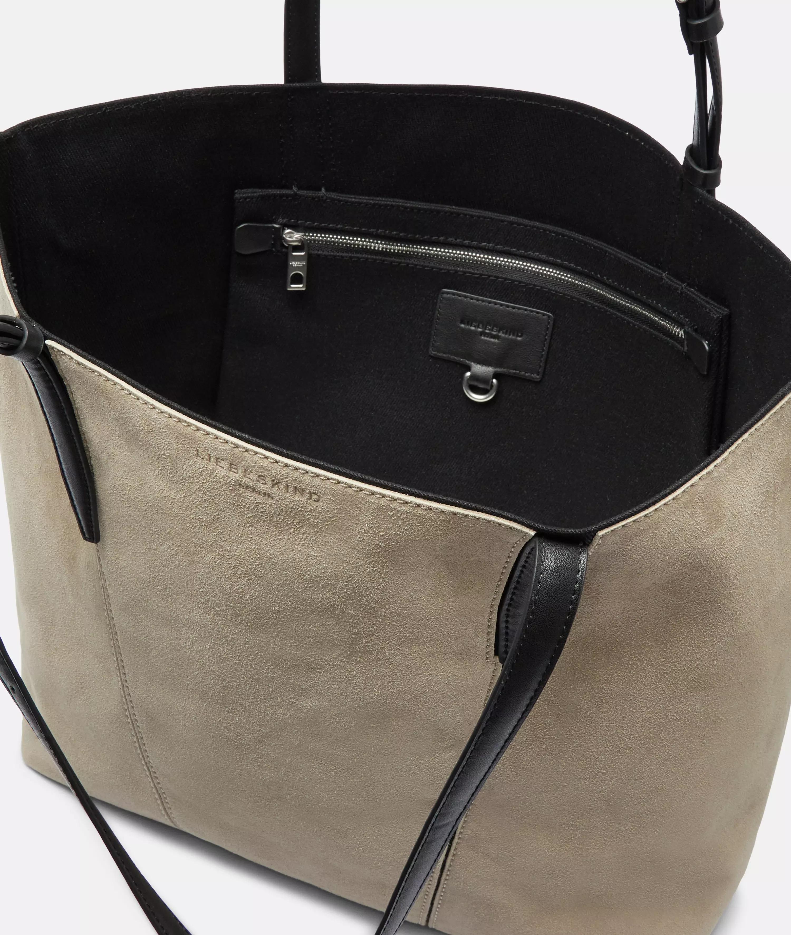 Una Shopper M Large shopper in suede look
