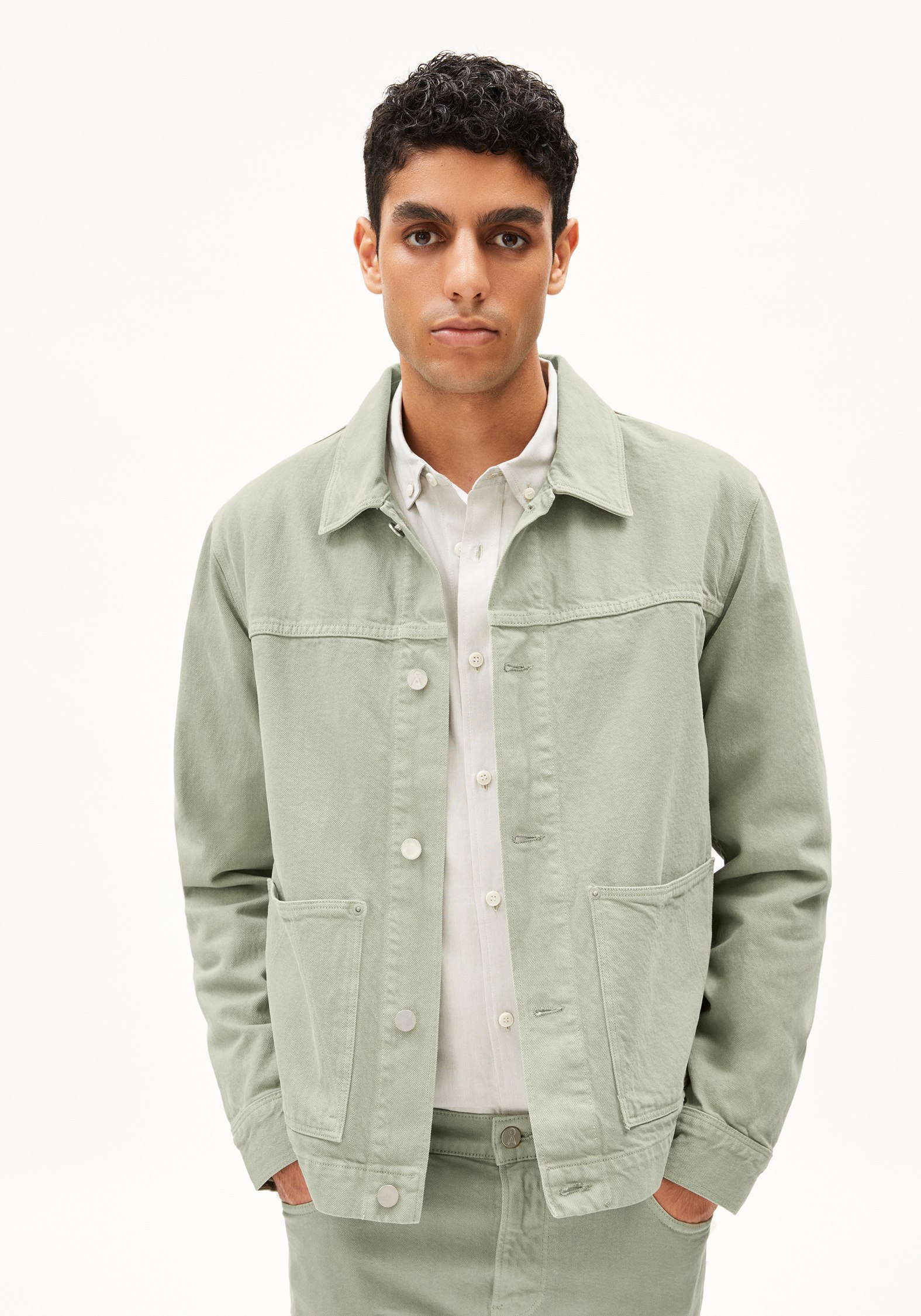 Armedangels Jeansjacke Evaan Seagreen