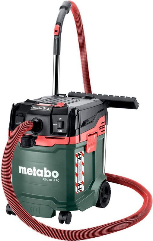Metabo - ASA 30 H PC - Multifunctionele Stofzuiger - Compact - Stofklasse H