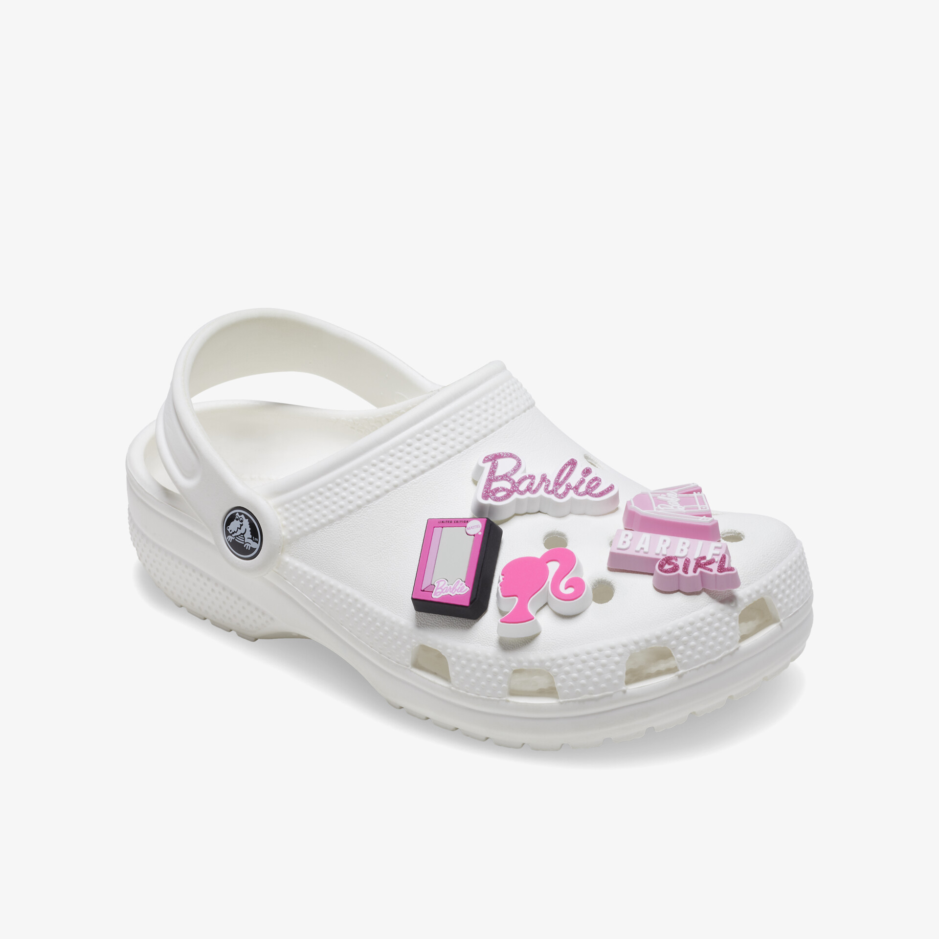 crocs Barbie Kinder Accessoires pink