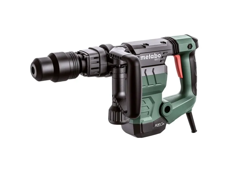 Metabo MH 5, SDS Max, Sort, Grøn, 7,1 J, 3000 bpm or slag i minuttet, 12,3 m/s², 1,5 m/s²